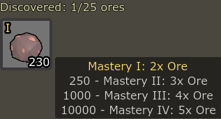 Ore Mastery