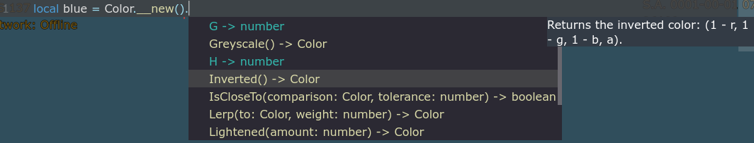 Syntax Highlighting